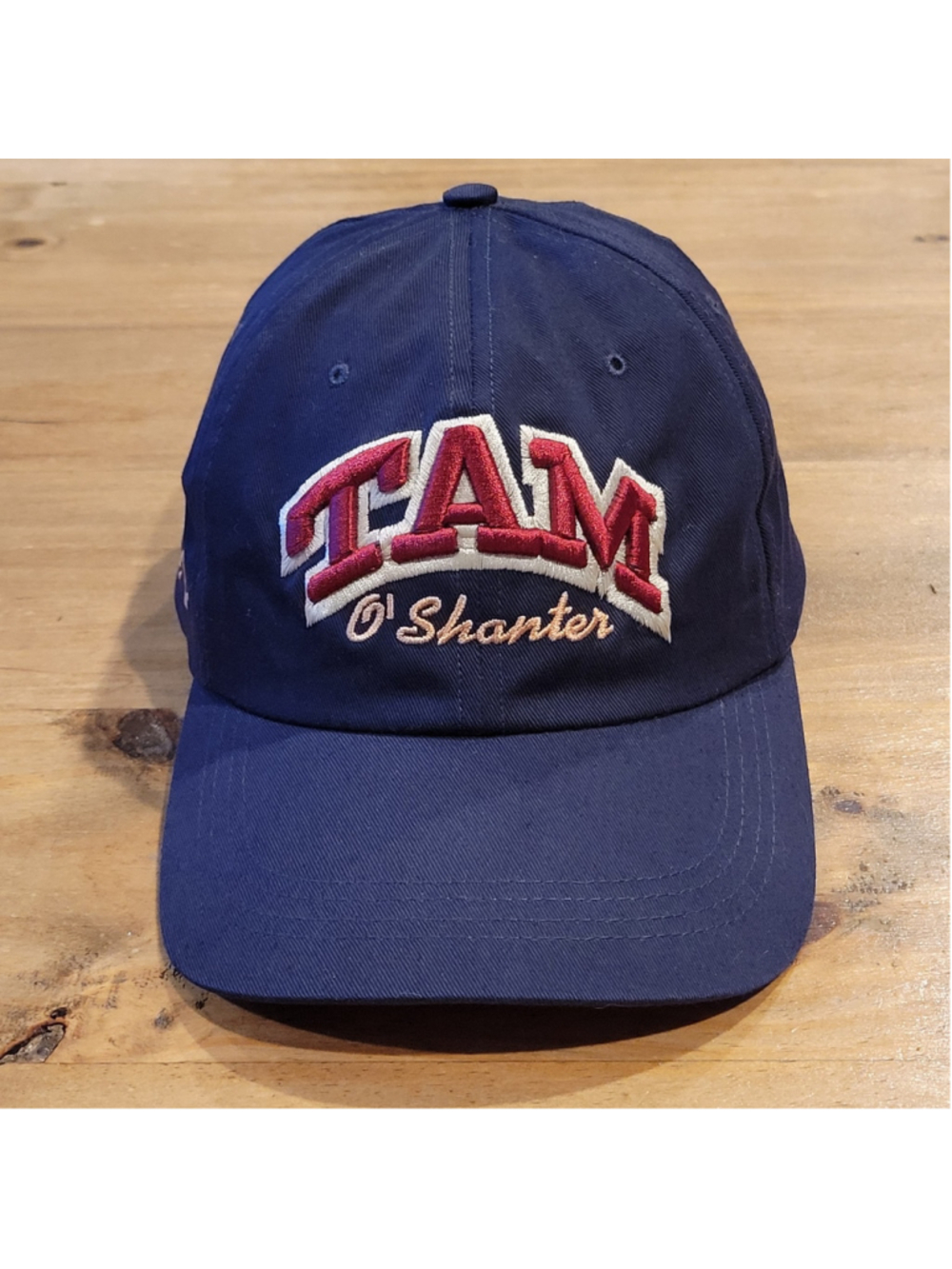Tam O'Shanter Hat Ahead Strap Back Blue Scottish steakhouse Los Angeles LA Golf
